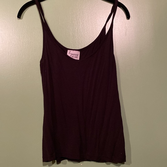 Ritchie Silver Graphic Tunic with Black tank - Picture 7 of 10